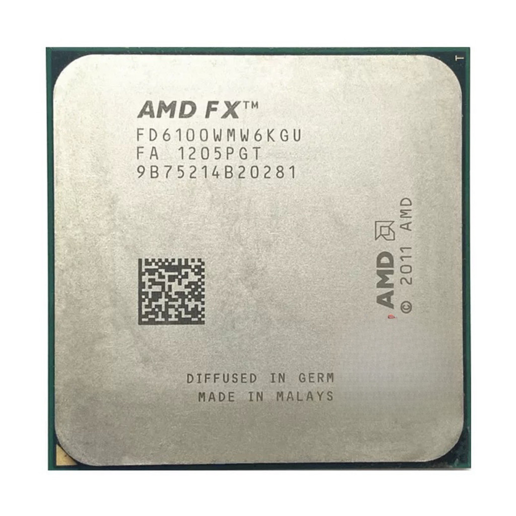AMD FXSeries FX6100 Socket AM3+ SixCore 33ghz FX6100 Desktop Processor CPU