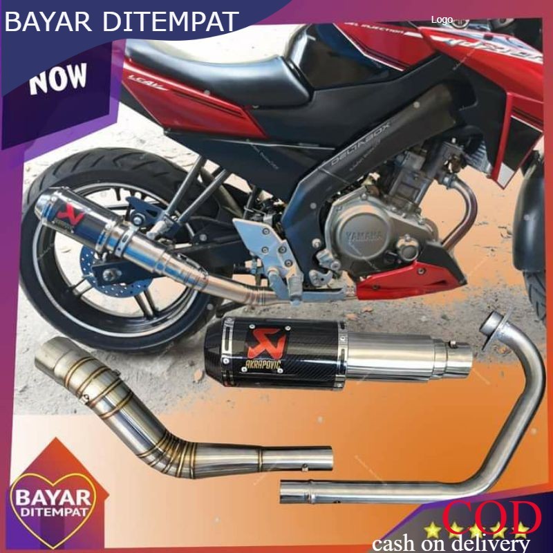 Exhaust exhaust FZ150i racing FZ150i FZ150i new vixion racing vixion silincer slincer akrapovic