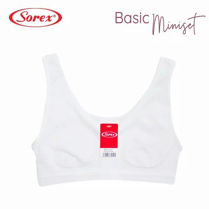SOREX Miniset Rajut Lembut 2049 Miniset Tanpa Busa Anak Perempuan Fashion - miniset sorex 2049, Puti