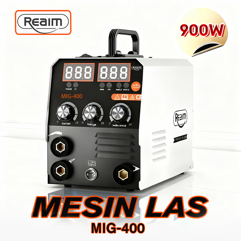 REAIM MIG-400 3-in-1 (MMA+MIG+TIG) Mesin Las Inverter Portable