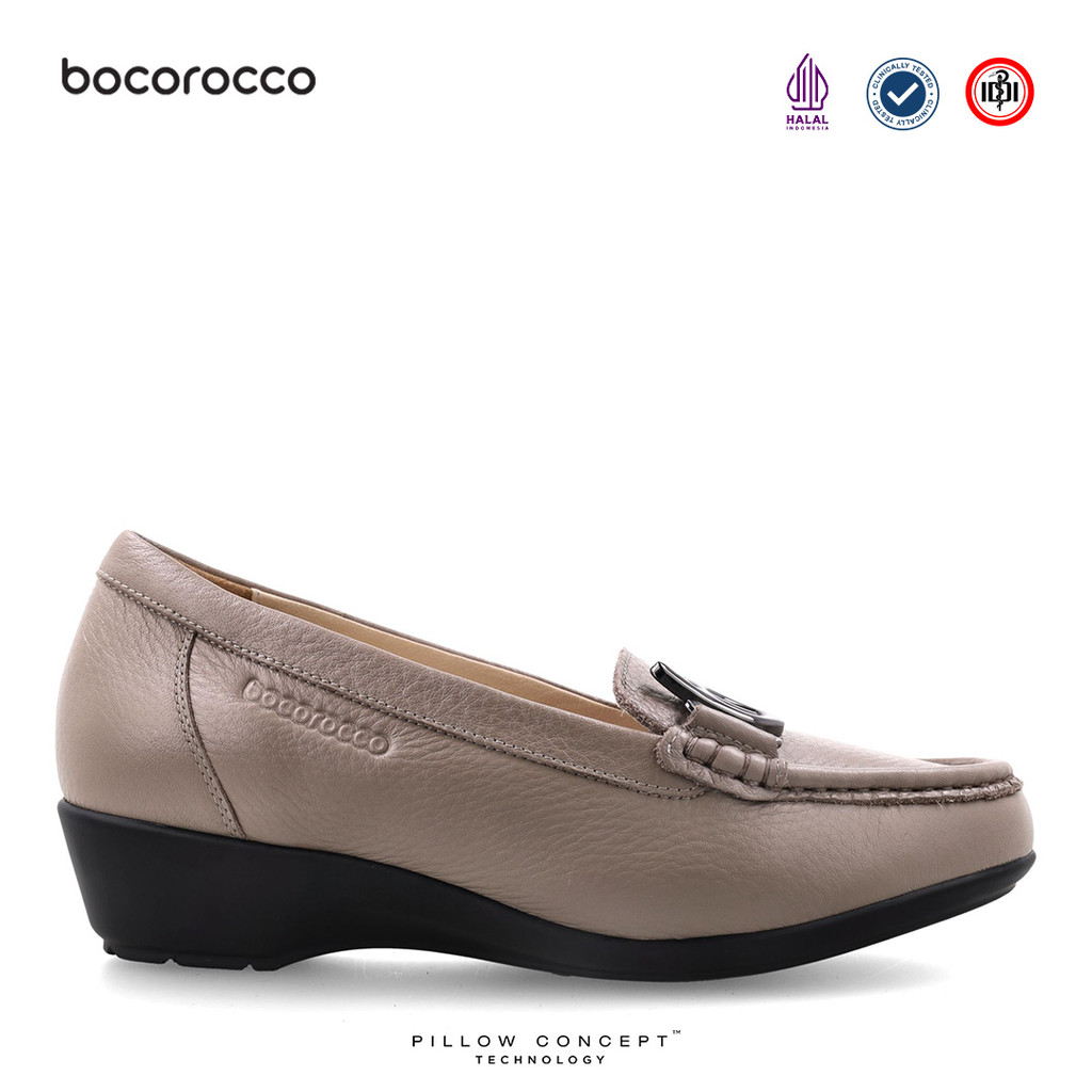 Bocorocco D. Arabela 38 taupe - Wedges Wanita