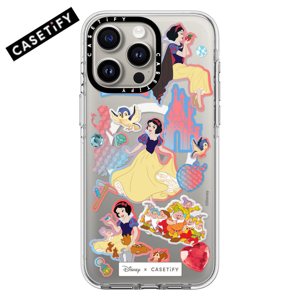 CASETiFY  DISCOUNT Snow White Stickermania CaseIPhone 17 AIR 16 15 ProMax 14 13 PRO 12 PLUS 11 Shock