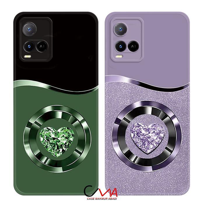 Case kompatibel Untuk Vivo Y21/Y21s/Y21a/Y21t/Y33s/Y33t Softcase Protect Camera Hp Silikon Casing Ha