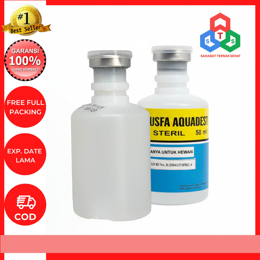 USFA AQUADEST 50ml - Aquades Air Streril