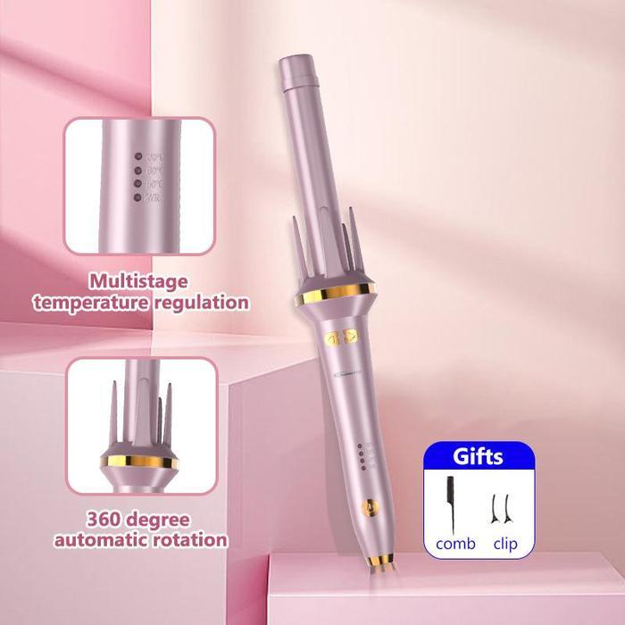 (Miao Beauty) MAYY Curly Styler 25mm Catokan Curly Otomatis Ceramics Curly Catokan Keriting Keramik 