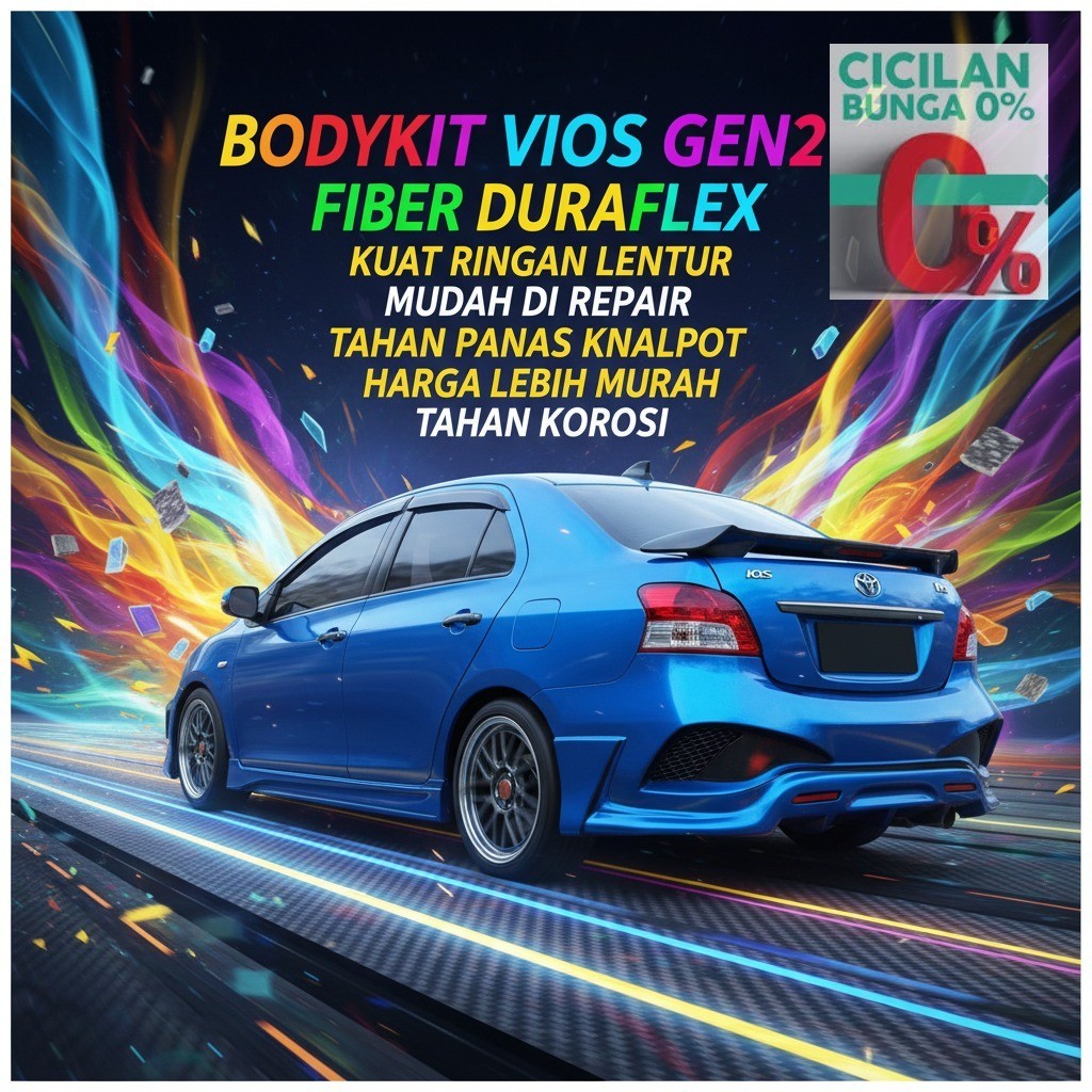 Arjuna bodykit BODYKIT vios gen2 custom body kit vios 2007 2008 2009 2010 2011