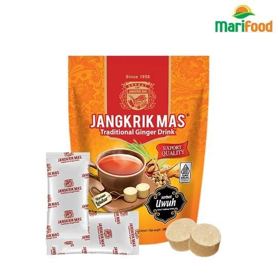Serbat Jangkrik Mas UWUH - Minuman Tradisional Jamu Serbuk Instan Bubuk Jahe