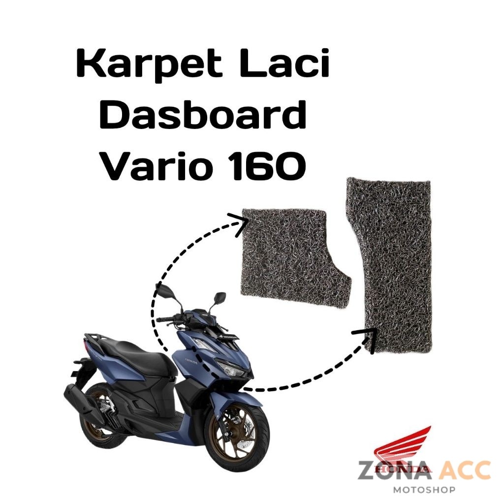 Alas Dashboard Honda Vario 160 Kanan Kiri | Anti Slip Dashboard | Aksesoris Vario 160