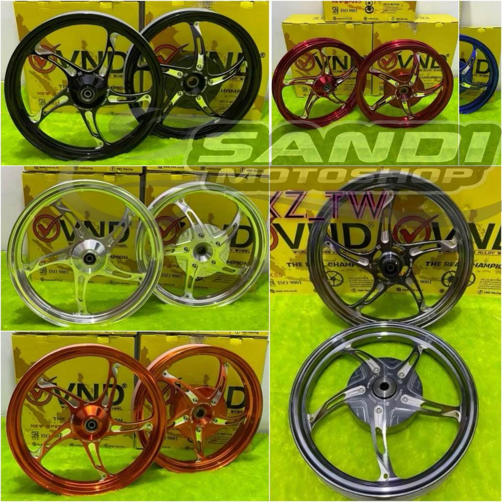 Velg Racing Vnd New Speed Vario 125 & Vario 150 / Pelek Racing New Speed Ring 14 Vario 150 & Vario 1