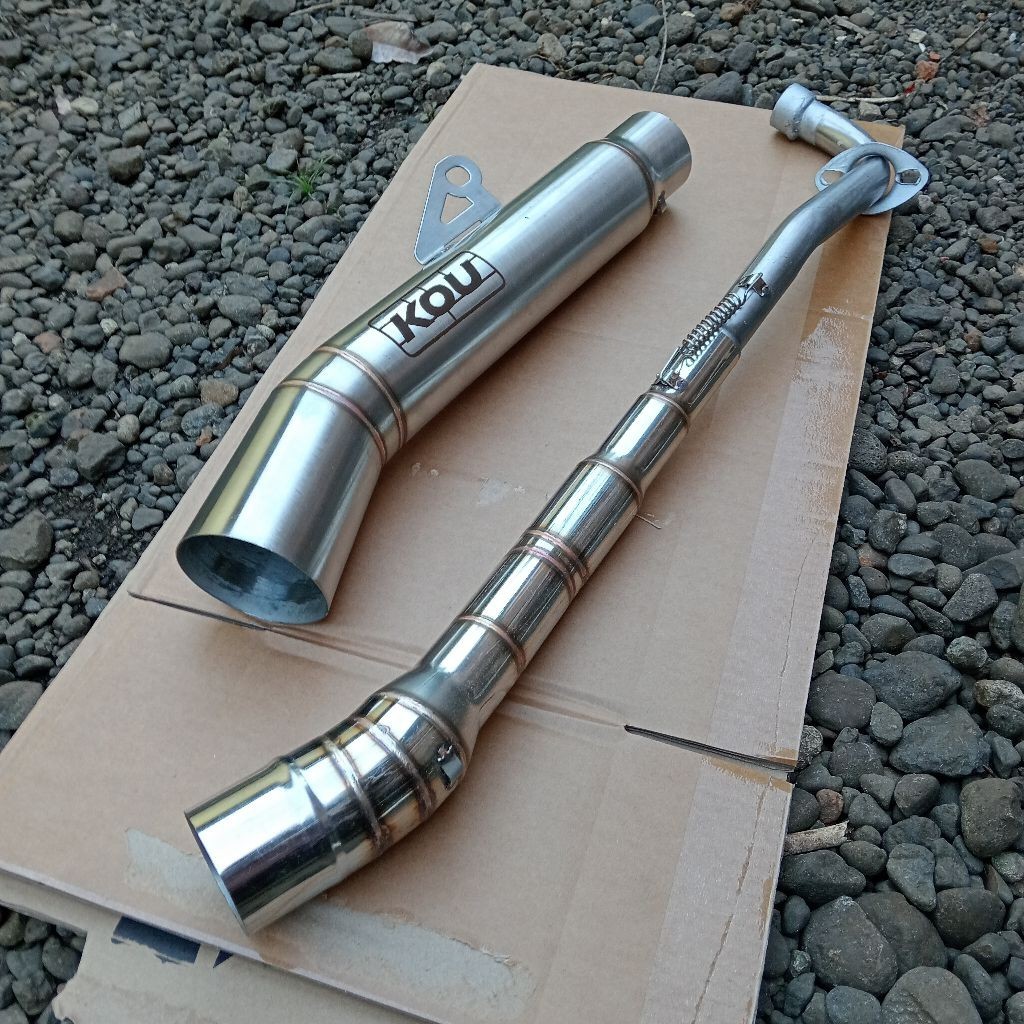 KNALPOT RACING KOU MAHACHAI MOTOR  Supra x 125