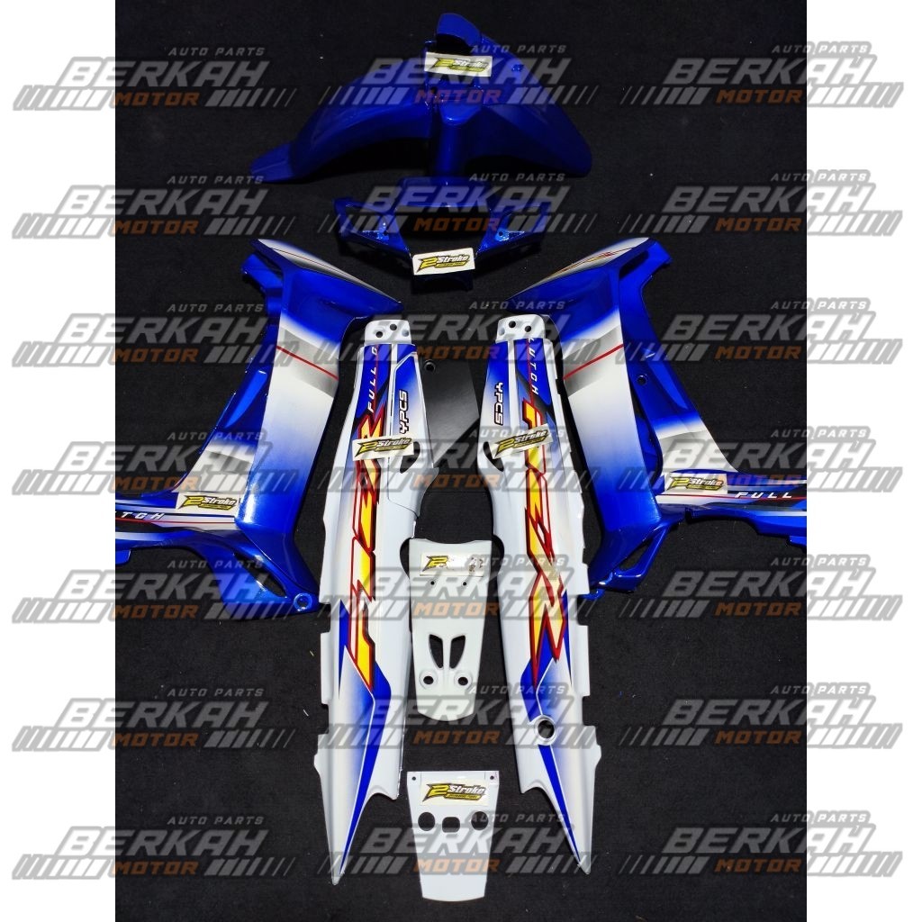 Cover Body Fizr Full Set Halus Body Fizr Full Clutch Biru Putih 2003 Body Set Halus Yamaha Fizr F1zr