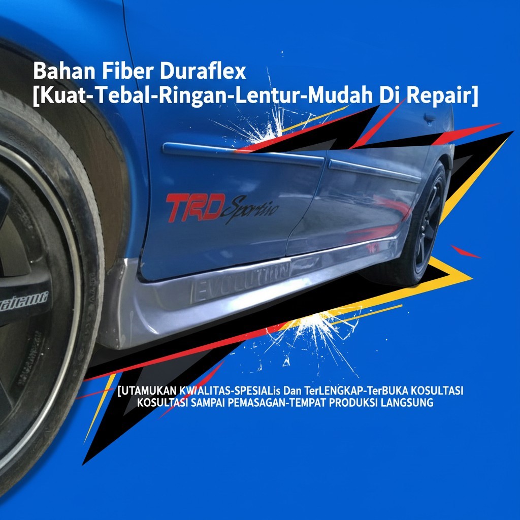 SIDEKIRT EVO 3 LANCER GTi/GLXi/Gsr