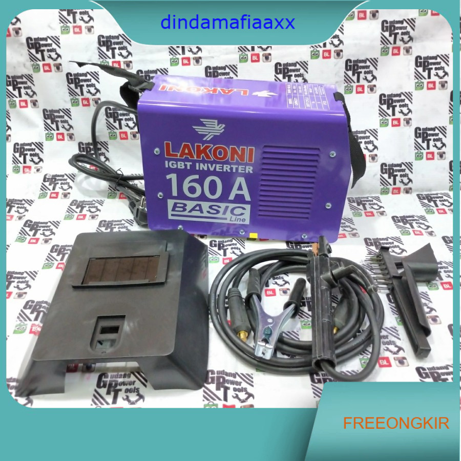 Mesin Las Trafo Las Inveter Lakoni Basic 162ix