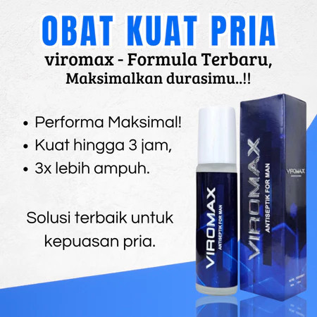 VIROMAX OBAT KUAT AMPUH MENINGKATKAN KUALITAS DAN KEKERASAN EREKSI MINYAL VIROMAX HERBAL (60)