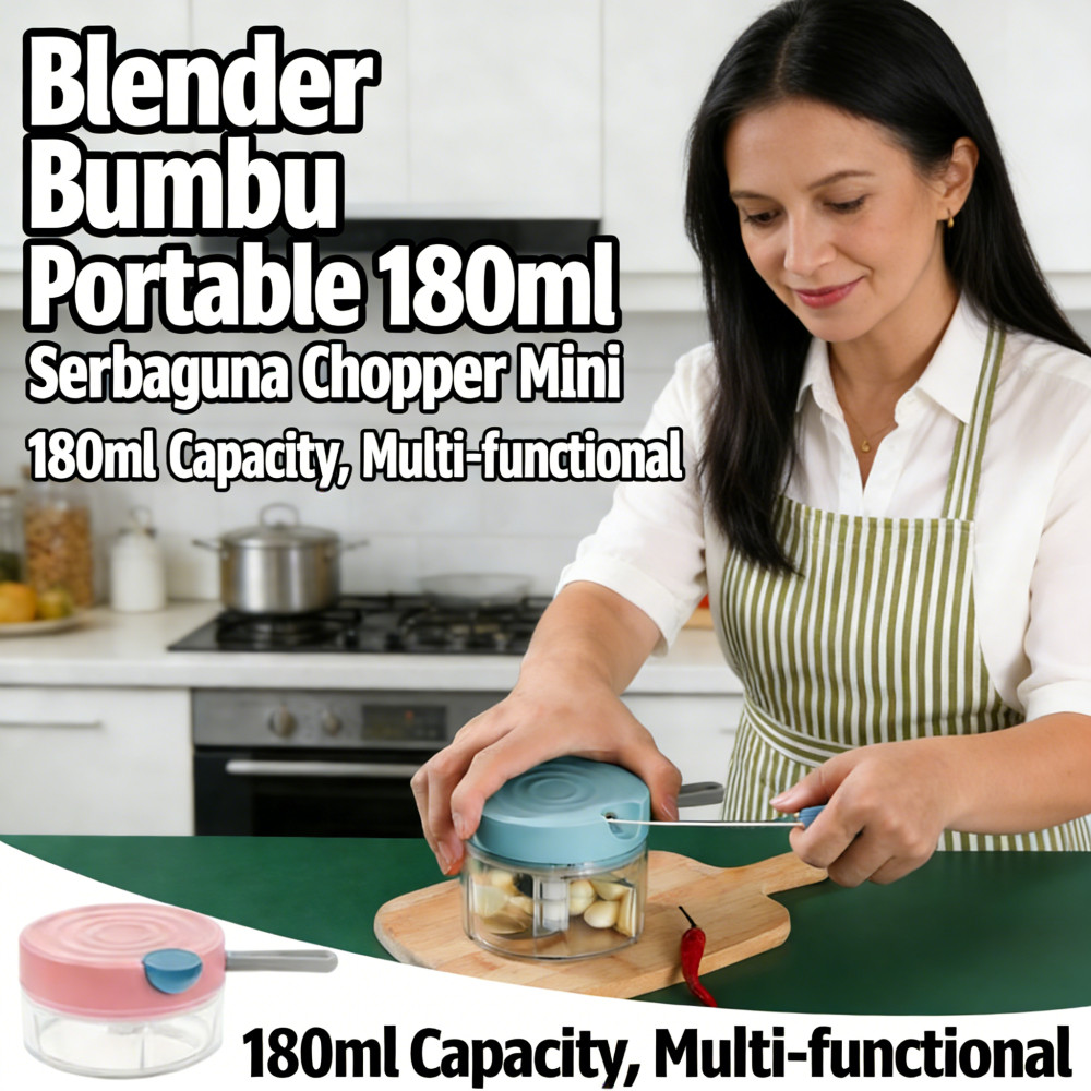 Bumbu mini Blender Serbaguna mini Chopper Food Processor Portable Usb Blender USB Mini Usb Mini