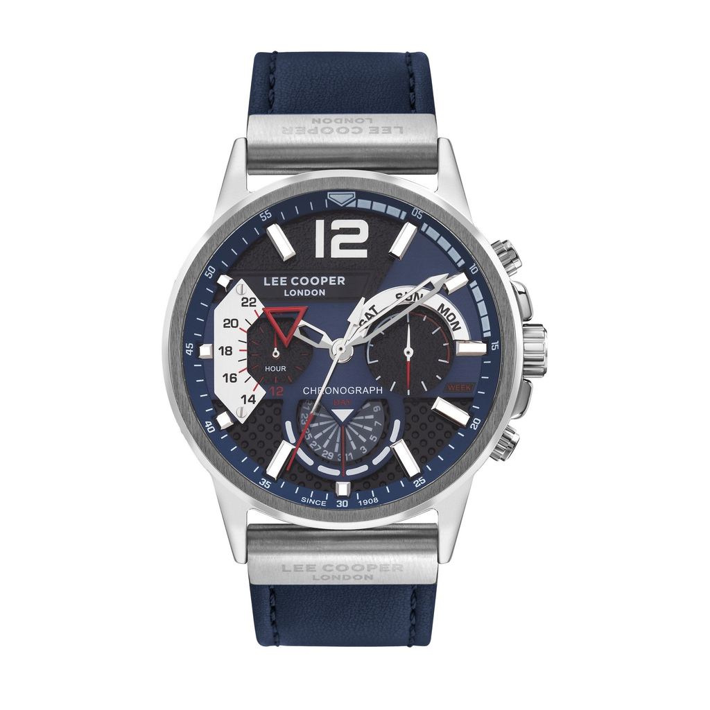 Jam Tangan Pria Lee Cooper LC07614.399 Leather Strap Original