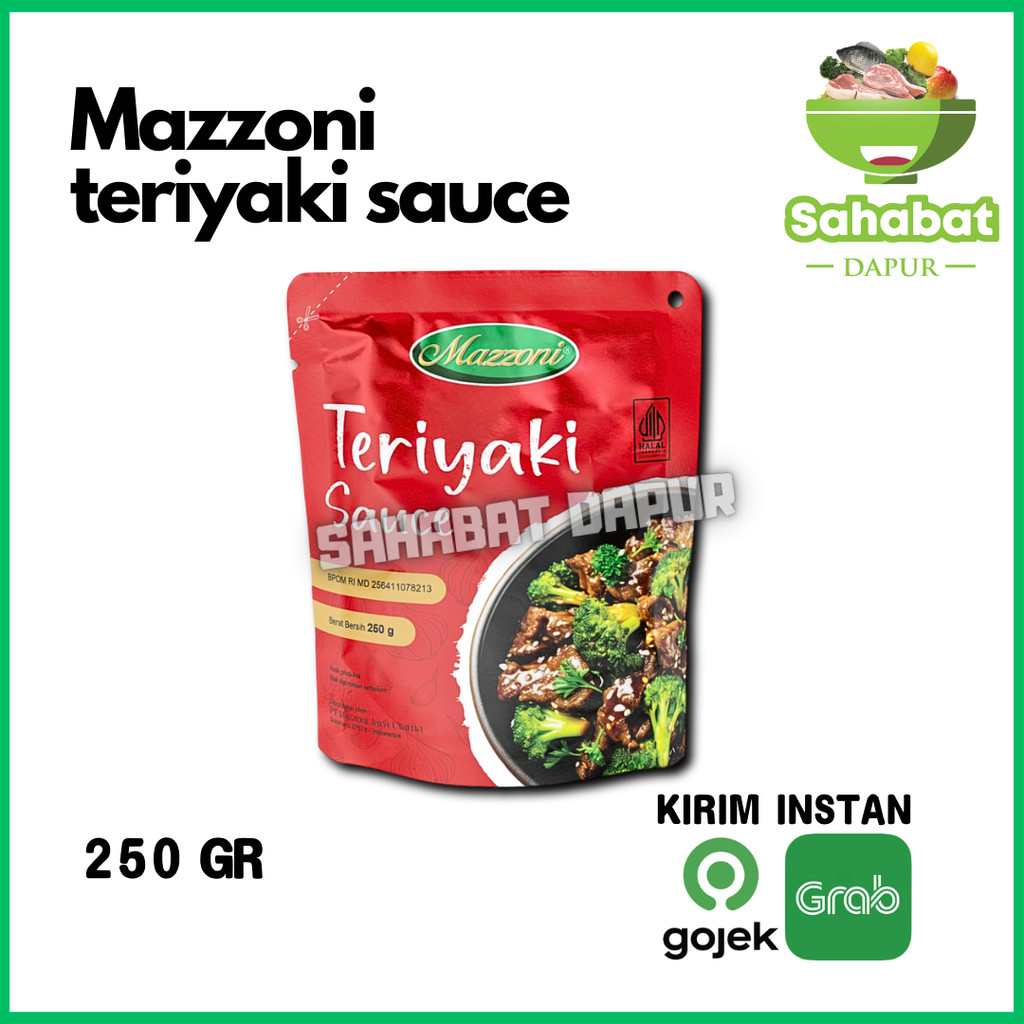 Saus Teriyaki Mazzoni 250gr