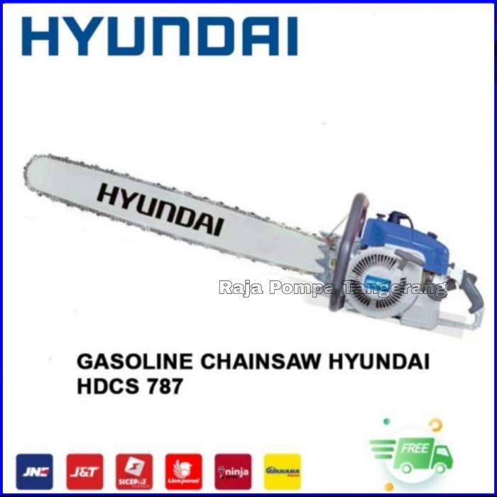 Gergaji Mesin Hyundai HDCS 787 / Gasoline Chainsaw Hyundai HDCS 787