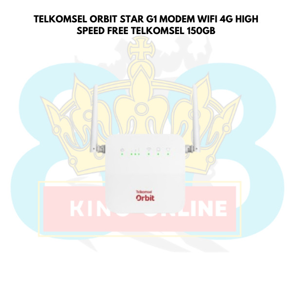 TELKOMSEL ORBIT STAR G1 MODEM WIFI 4G HIGH SPEED FREE TELKOMSEL 150GB