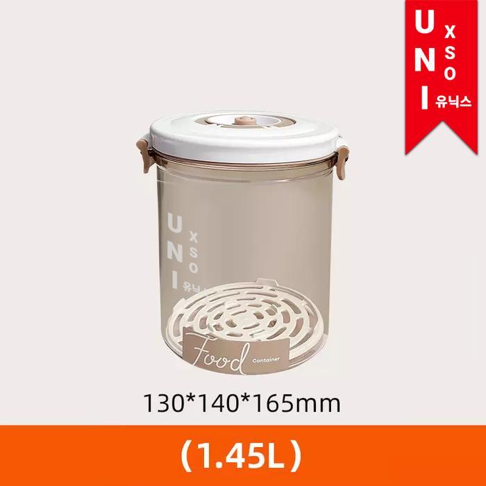 Unixso Kotak Penyimpanan Makanan Kedap Udara Vakum bukan Tupperware  |Kotak Makan Premium Tempat Mak