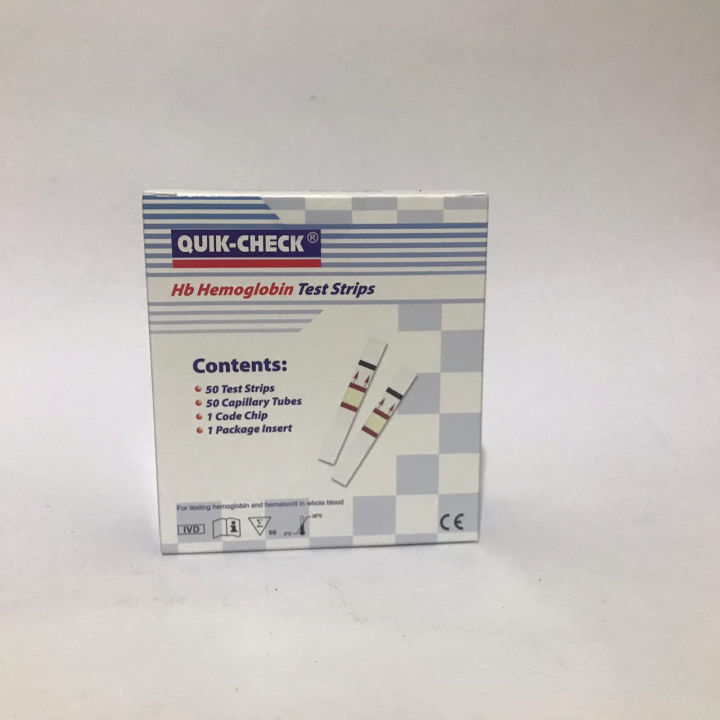Strip Hb Hemoglobin Quik Check | Test Strip HB Quik Check | Strip Haemoglobin Quick Check