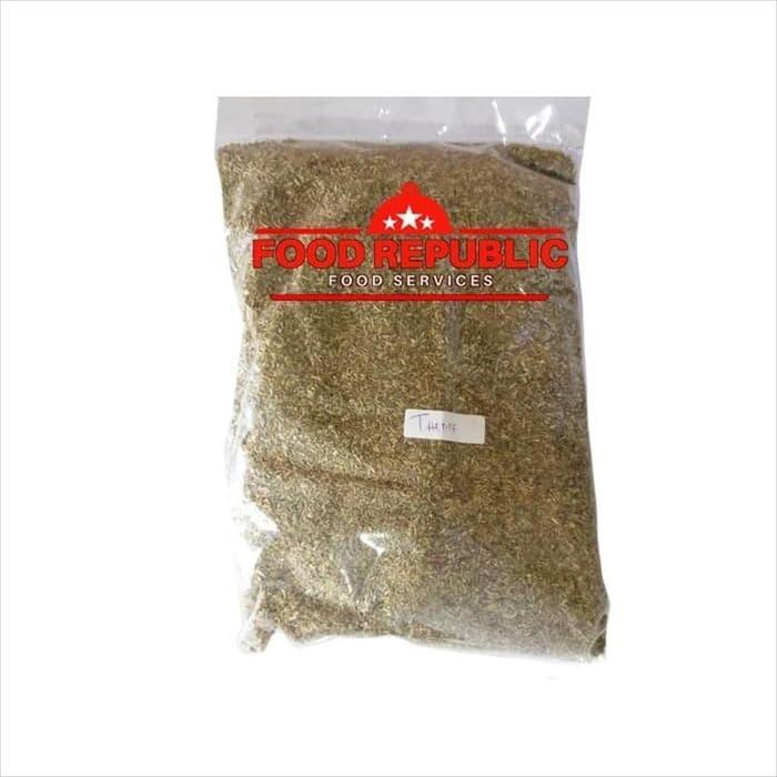 Dried Thyme Leaves Dry Daun Timi Flakes Kering 1 KG Import Italian