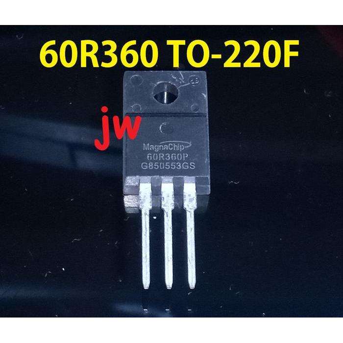 MOSFET 60R360 60R360P 60R360Q 60R360O IPD60R360P IPD60R360 TO-220F TERBAIK...