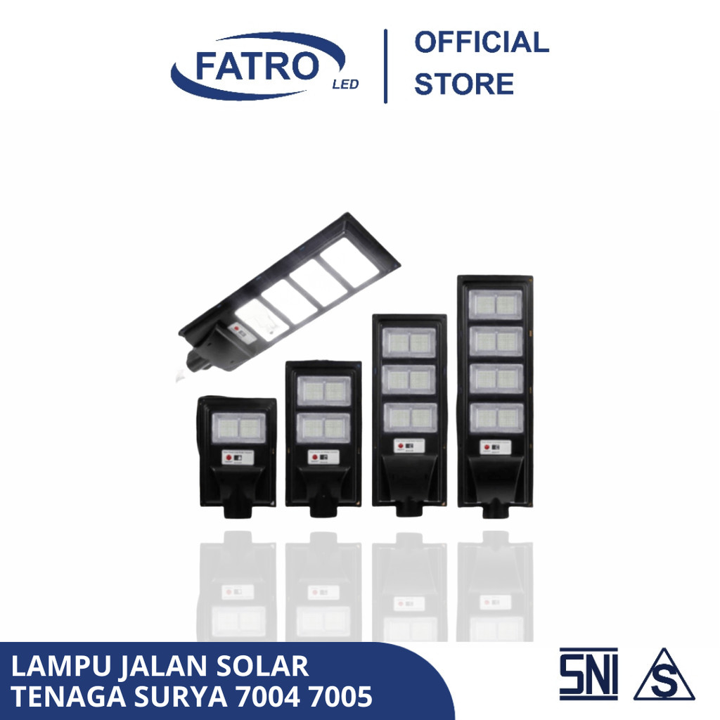 FATRO LAMPU JALAN TENAGA SURYA / lampu jalan tenaga matahari sensor motion 150w / LAMPU JALAN LED