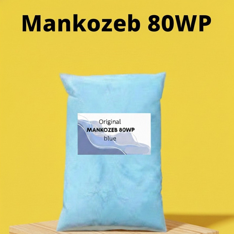 PUPUK PLUS MANKOZEB BLUE 1 KG 80wp/ MANKOZEB BIRU BAHAN AKTIF MANKOZEB, SILIKA, CALSIUM CARBONAT/ Fu