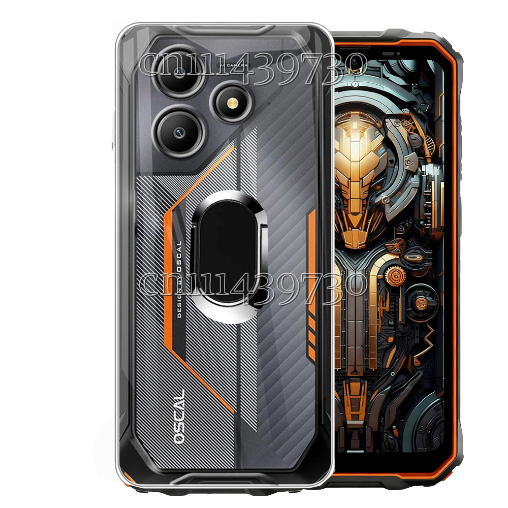 Shockproof Ring Holder For Blackview OSCAL Marine 2 Case Soft Silicone TPU Bracket Cover For Blackvi