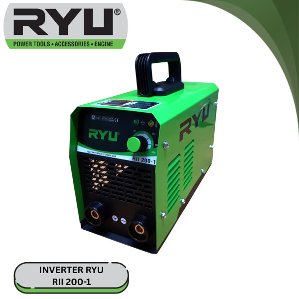 RYU Inverter IGBT RII 200-1 / Mesin Las 200A  / Mesin Travo Las listrik 200 A