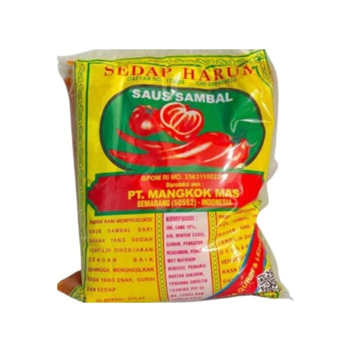Saos Sedap Harum 630 Ml Cap Mangkok Mas Enak Berkualitas
