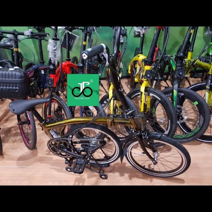 Sepeda Lipat 16" Element Pikes GEN 2 GOLDIE (LIMITED EDITION)