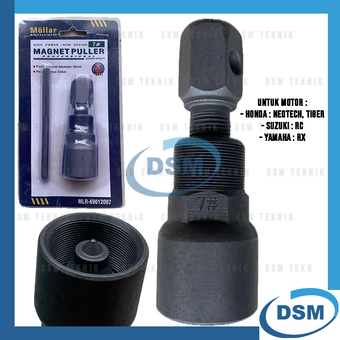 MOLLAR TREKER MAGNET NO. 7 MAGNET PULLER MOTOR NEOTECH MEGAPRO TIGER