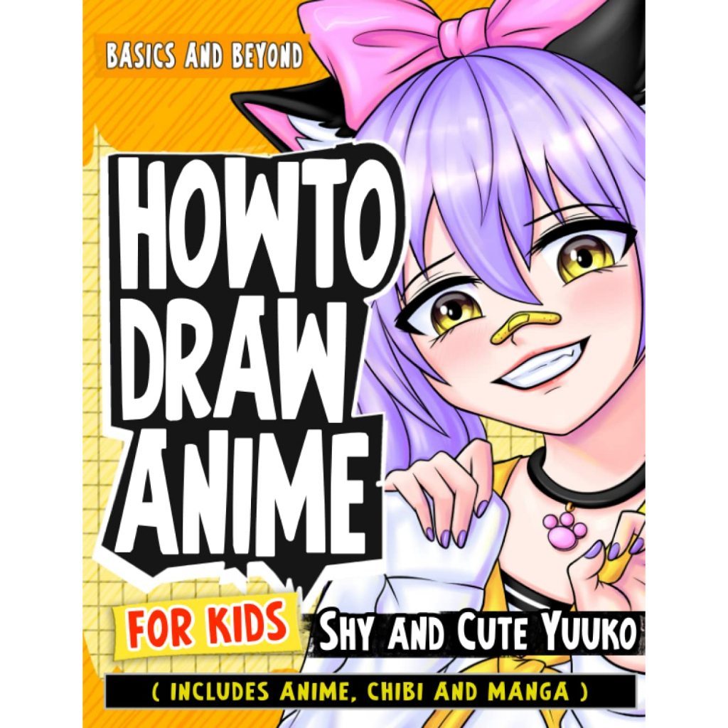 How To Draw Anime for Kids Shy and Cute Yuuko