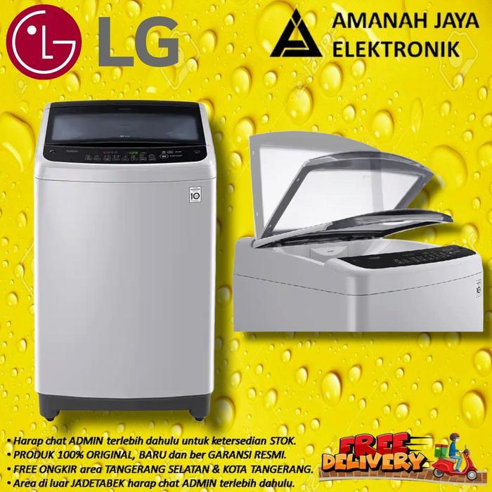 LG T2109VS2M Mesin Cuci TOP LOADING 9 Kg T2109 VS2M Smart Inverter
