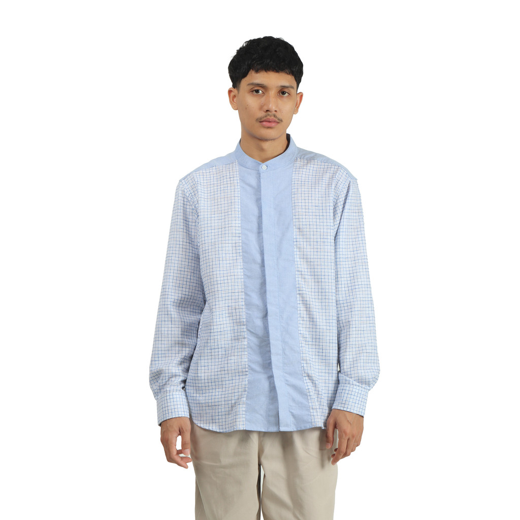 Cosmic Kemeja Koko DAGGER BLUE