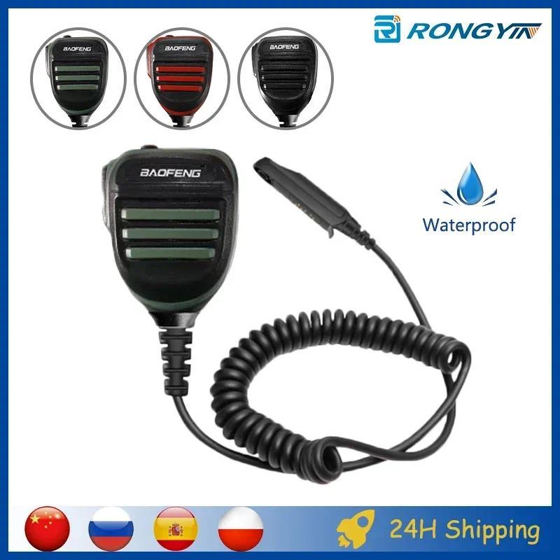 Baofeng UV-9R Walkie Talkie Microphone Rainproof Speaker Rao PTT Waterproof Type Handheld Mic For UV