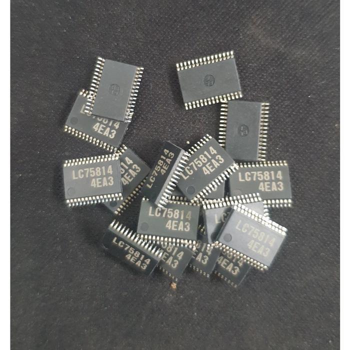 IC LC75814 75814 LCD Display Driver 30LSSOP Surface Mounted