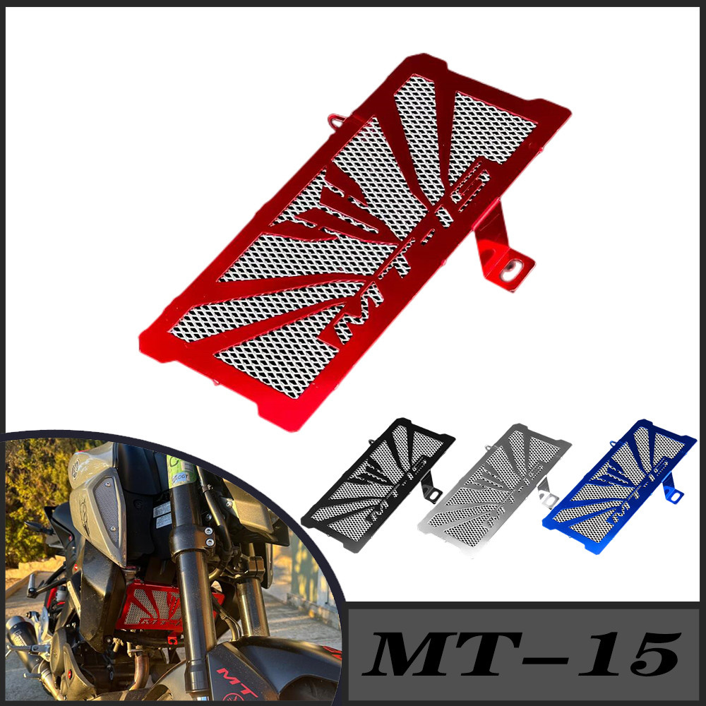Untuk Yamaha MT-15 MT15 MT 15 M-SLAZ 150 2018-2021 Penutup Radiator Aluminium Sepeda Motor Pelindung