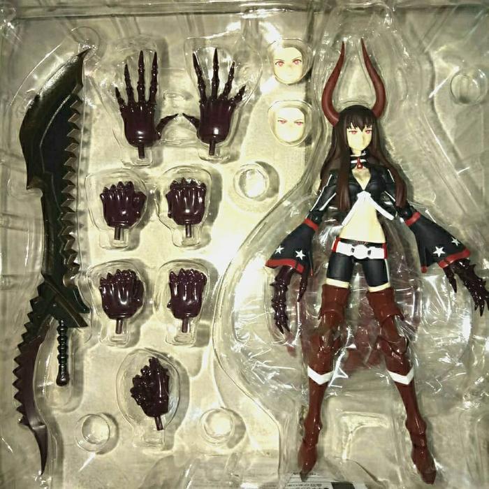 Figma Black Gold Saw - 168 - Black Rock Shooter Max Factory Original