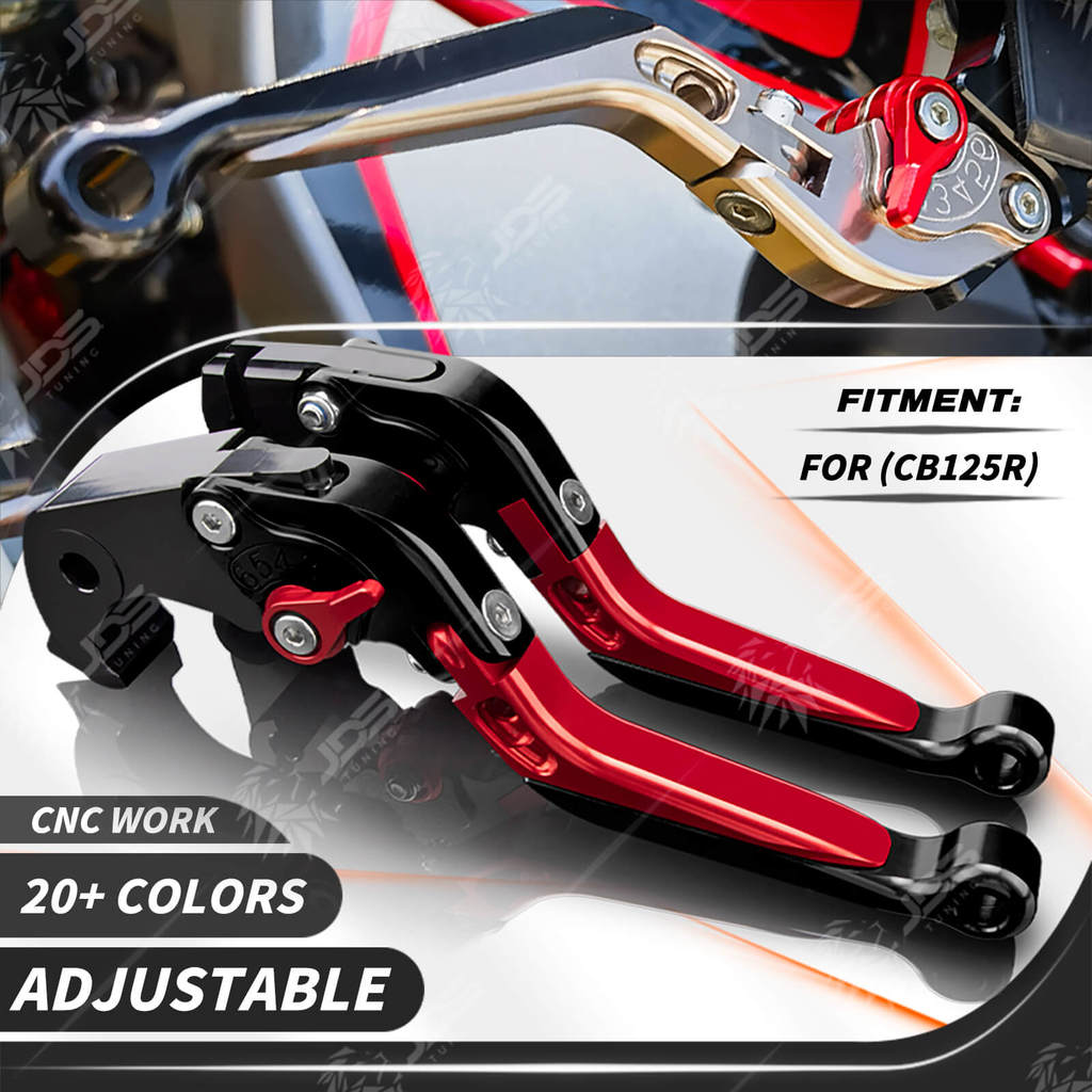 Untuk Honda CB125R CB 125R Neo Sports Cafe 2018-Sekarang Set Tuas Kopling Tuas Rem Pegangan Lipat Ak