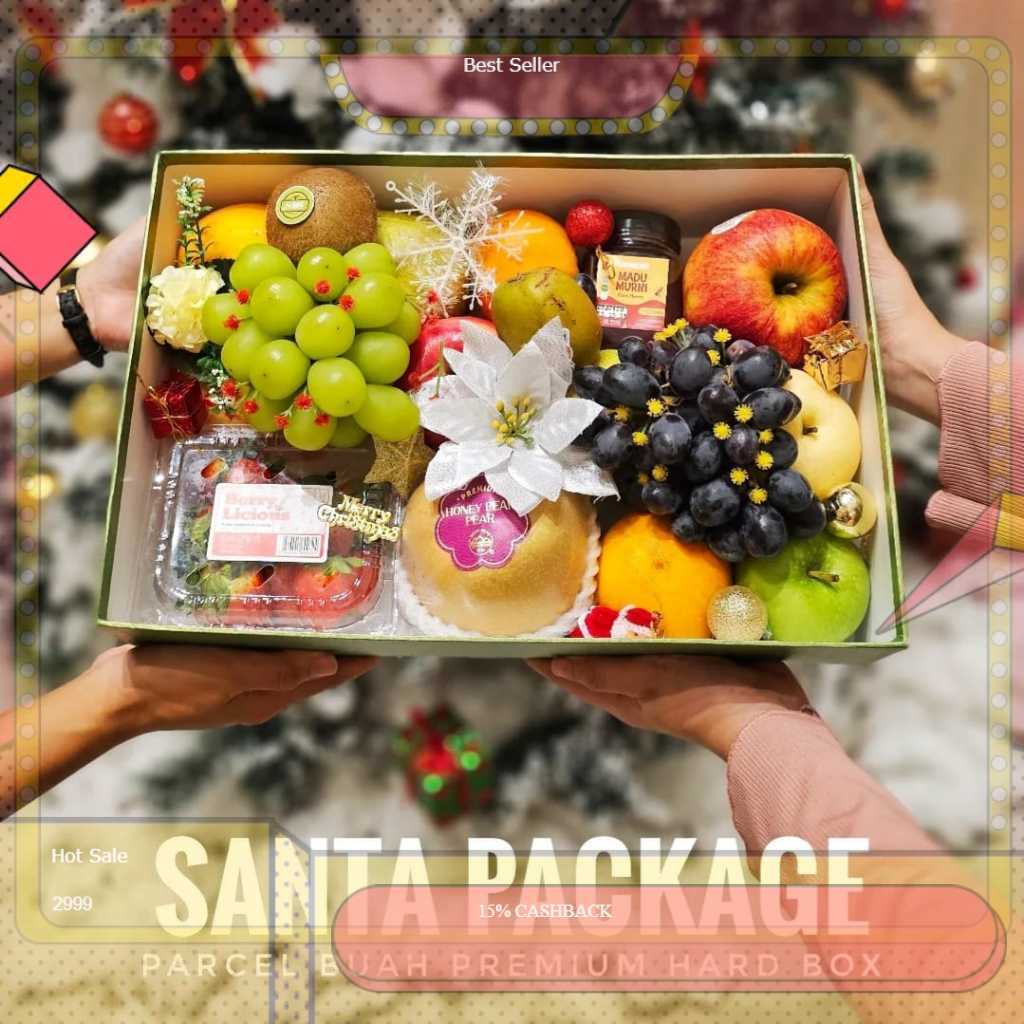 Hampers Parcel Buah Natal Tahun Baru Instan Semarang DolBuah- souvenir lainnya