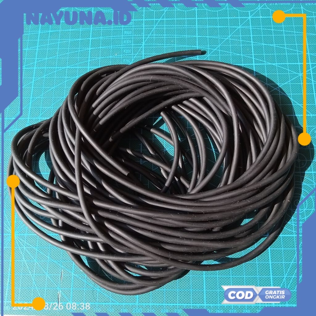 (RO) karet ketapel ikan karet ketapel tube 1745 dan 2050 HITAM PREMIUM TERMURAH TERLARIS TERBARU 202