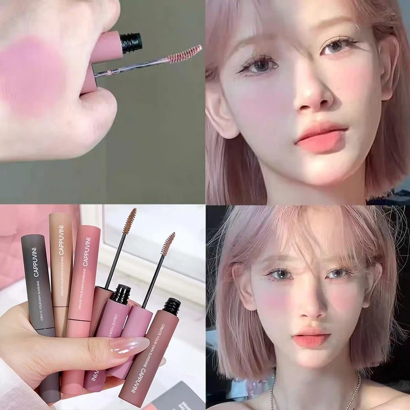 Lilac Pink Purple Eyebrow Dyeing Enhancer Velvet Matte Alami Tattoo alis tiga dimensi diwarnai Maska