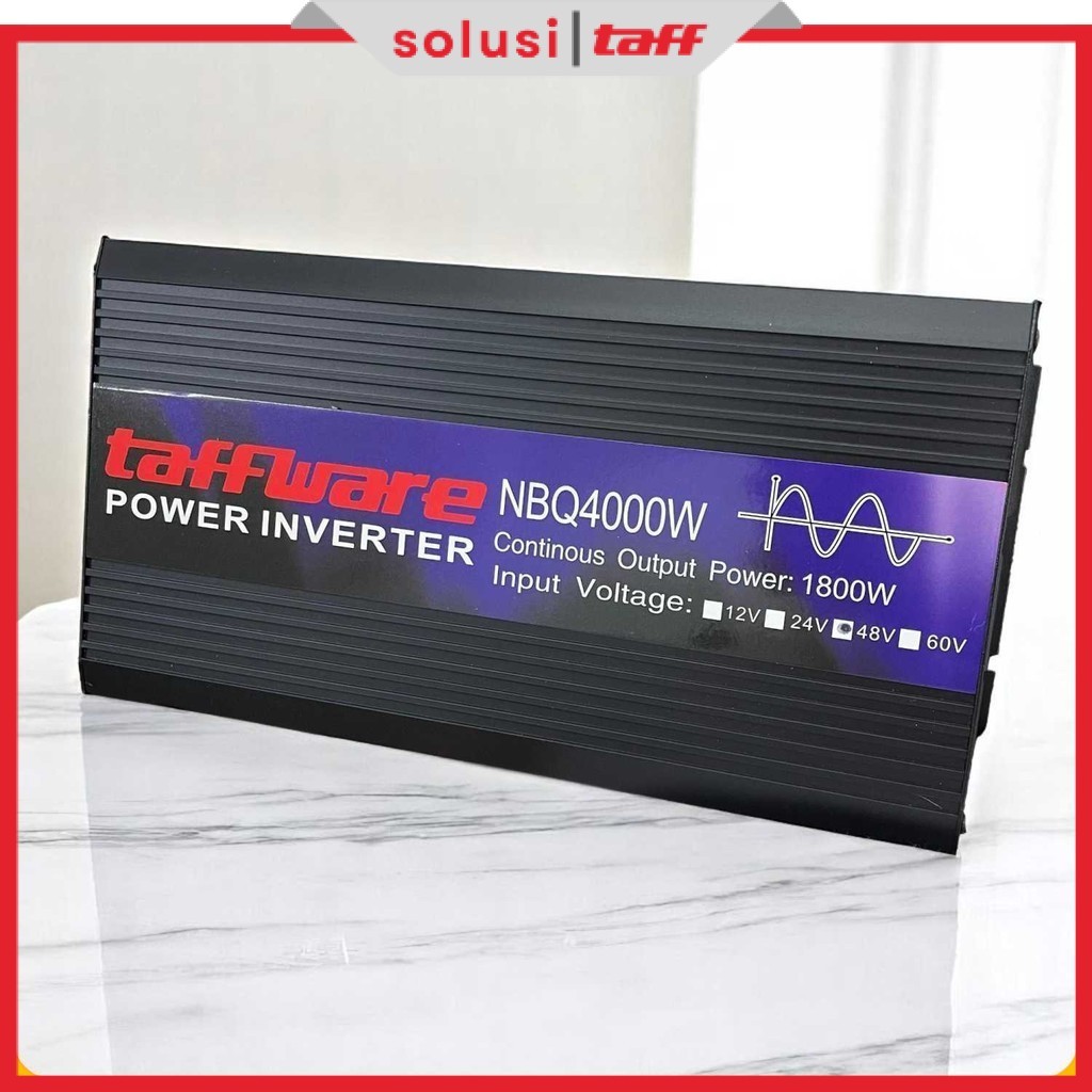TAFFWARE Power Inverter Mobil Pure Sine Wave DC 48V to AC 220V 4000W - NBQ4000W