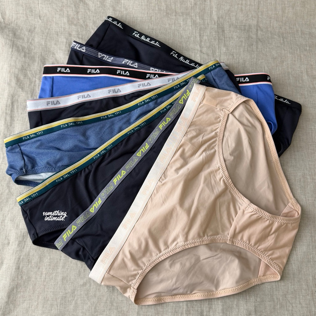 F*LA BIELLA Signature Logo Band Panty Briefs Celana Dalam Hipster Highwaisted HW Granny Brief Bikini