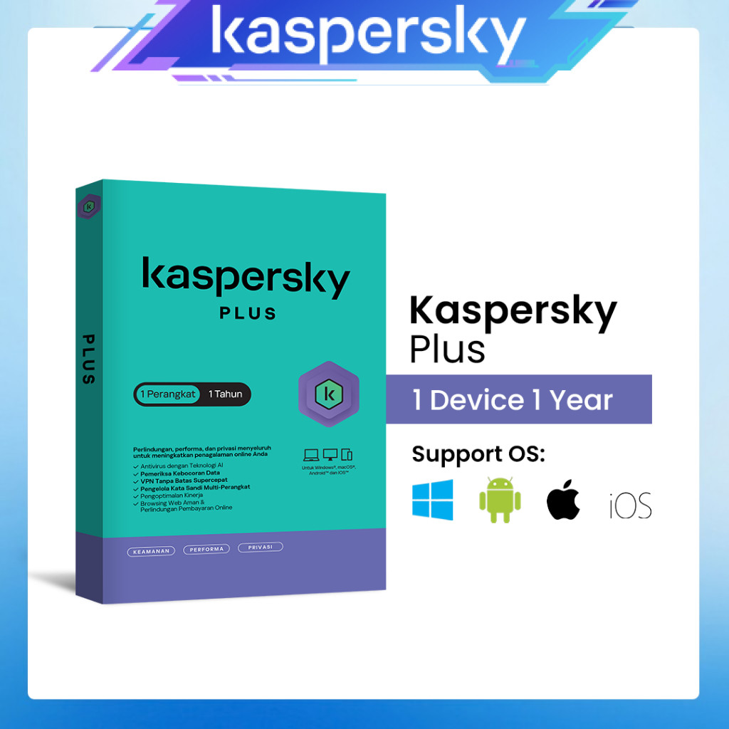 Kaspersky Plus Software Security Original