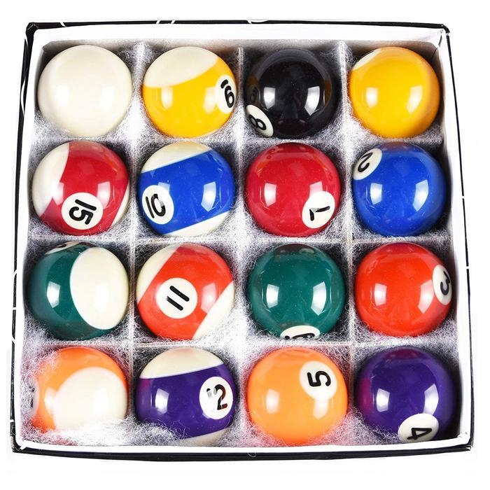 JSHOPPE 16 Bola Billiard Mini / Mini Billiard Ball / Bola Bilyar Ukuran Mini - Bola Bilyar