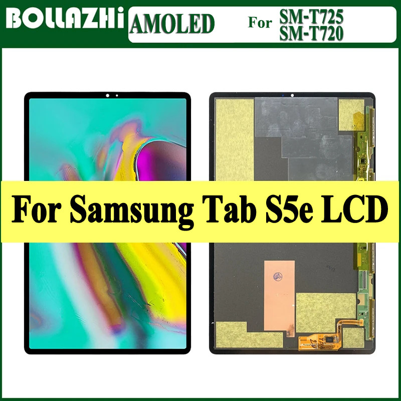 10.5'' AMOLED For Samsung Tab S5e splay SM-T720 SM-T725 Screen Touch gitizer Assembly For Samsung Ta